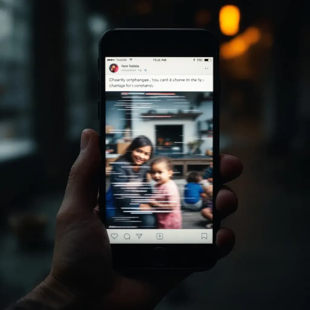 Australian influencer Lily Jay's foundation posted AI-generated videos claiming to show orphanages in Uganda and aid wor