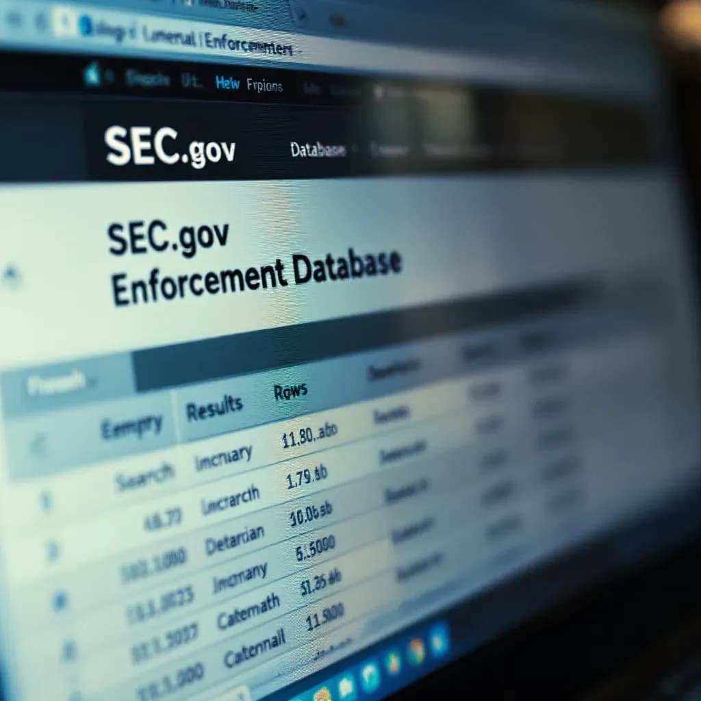 Agentry could not verify an SEC enforcement action filed in April 2026 against a named cryptocurrency founder for orches